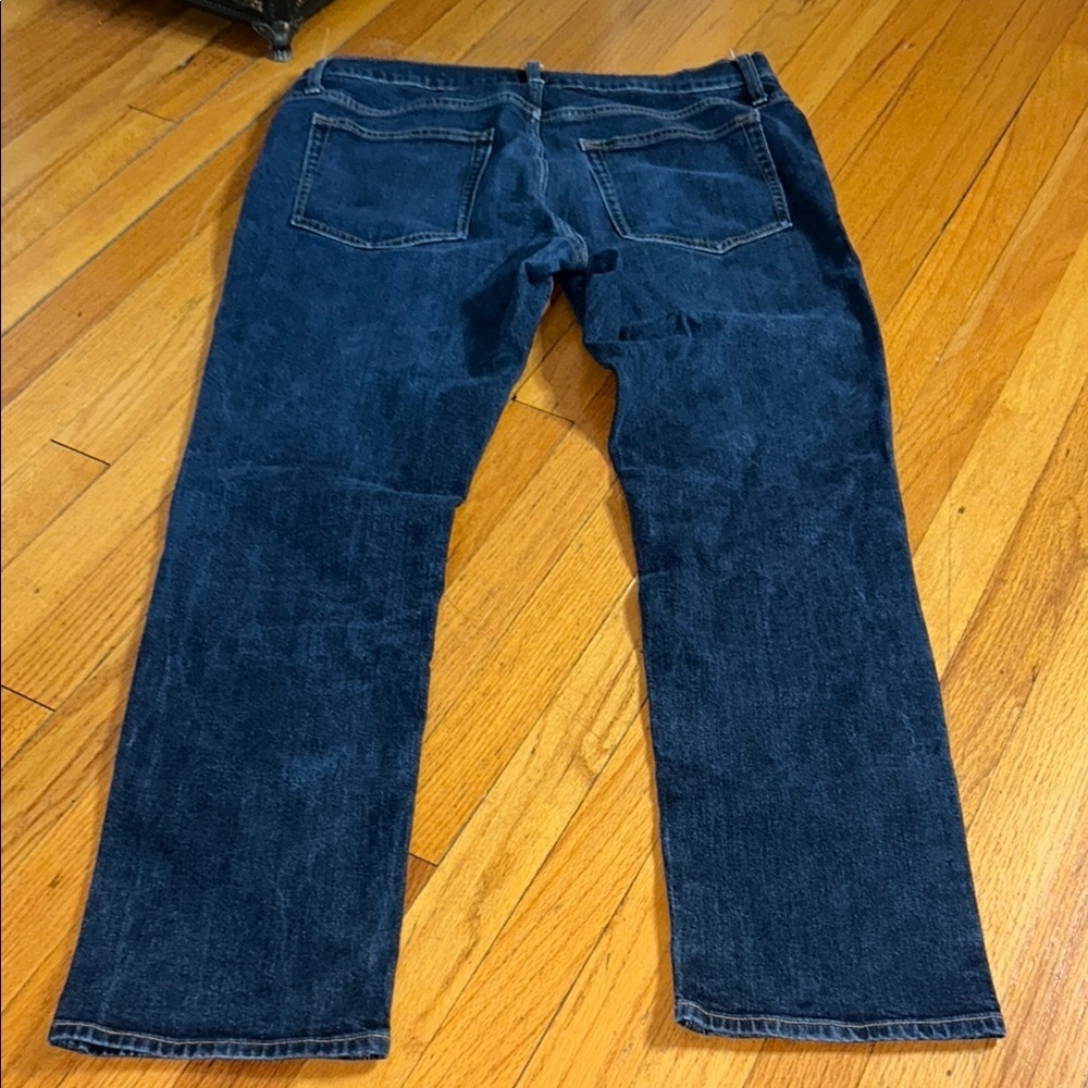 J. Crew Men's Straight Jeans - Dark Blue - Picture 7 of 8